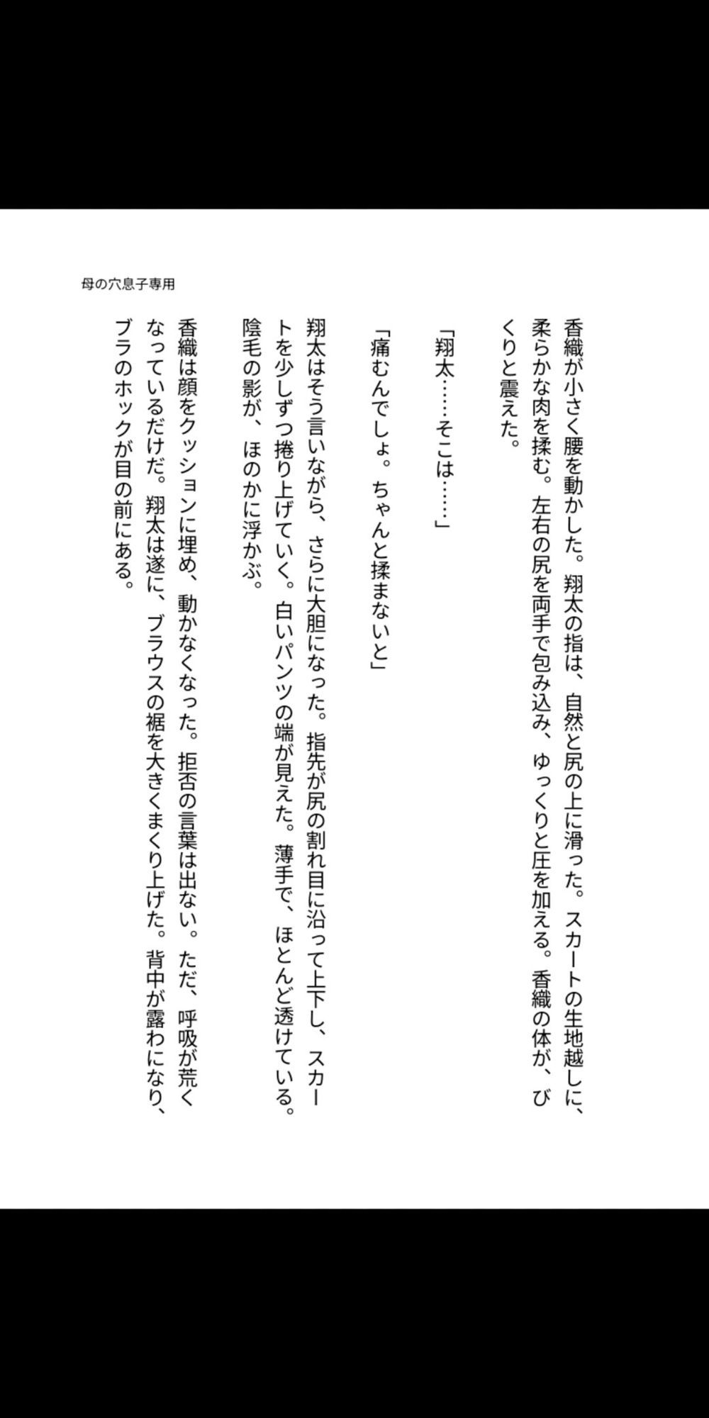 母の穴は、息子専用 〜熟母、禁忌に堕ちるまで〜 サンプル3